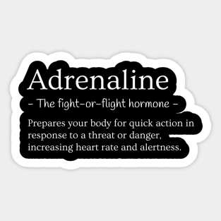 Adrenaline Sticker